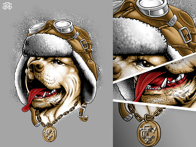 Doggie Stylz apparel bulldog clothing design dog doggie pug stylz tee thinkcookcook tshirt urban