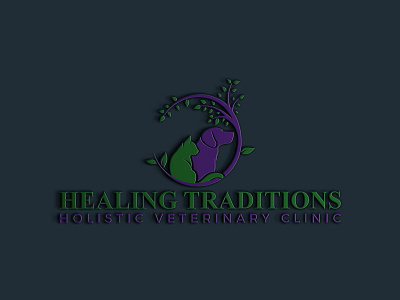 Healing Traditions branding design flat graphic design icon illustration illustrator logo minimal vector