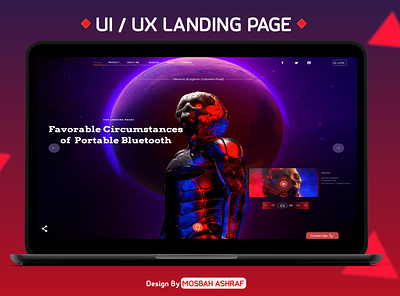 UI / UX LANDING PAGE adobe xd art design design app ui uidesign uiux ux uxdesign web