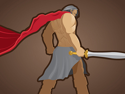 Gladiator Vector art character art illustration illustrator vector