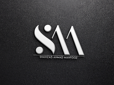 SAM Shazad LOGO mockup design animation art branding design graphic design icon illustration illustrator logo typography