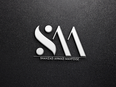 SAM  Shazad LOGO  mockup  design