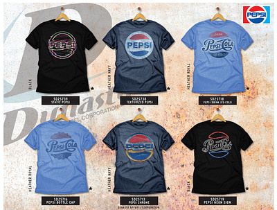 Pepsi Tee Shirt Collection