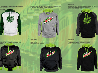 Mountain Dew Fleece Collection