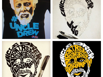 Uncle Drew design for Pepsi Max graphic graphic design typography