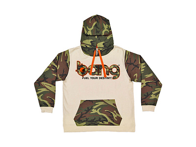 Bang Camo Hooded Fleece