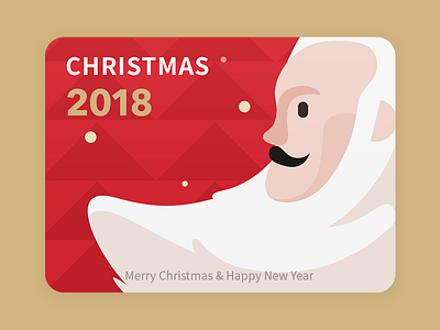 Christmas is Coming! 2018 card christmas holiday newyear santa snow