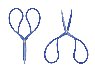 HKD - Scissors airbrush crafts illustration scissors vector