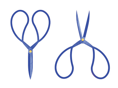 HKD - Scissors airbrush crafts illustration scissors vector