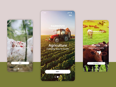 Farmovo  | Onboarding Screen