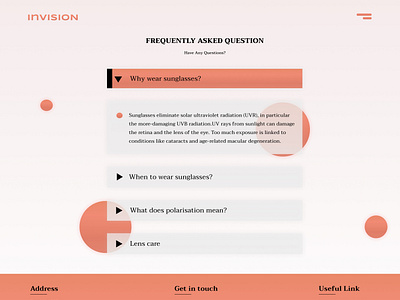 FAQ Page Design | Invision