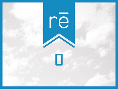 Re - logo branding logo