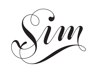 Sim lettering final lettering