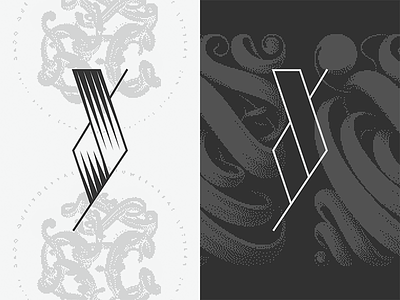 XY and no Z (sans) lettering poster type typography