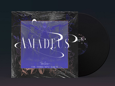 TOPP DOGG 'Amadeus' Redesign album design graphic design music package design product design typography
