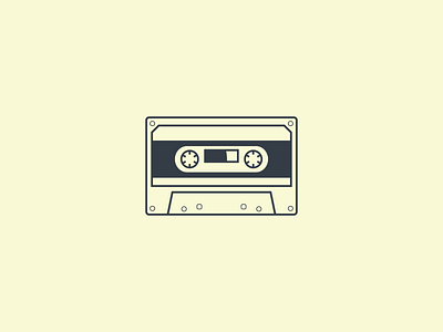 Cassette cassette tape illustration retro tape vector