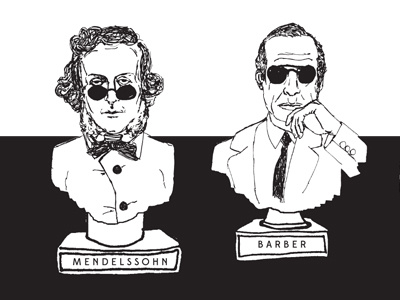 Mendelssohn and Barber :: Too Cool for School!