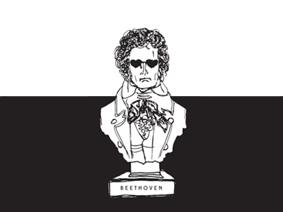 Beethoven :: Rockstar by Wesley Stuckey on Dribbble