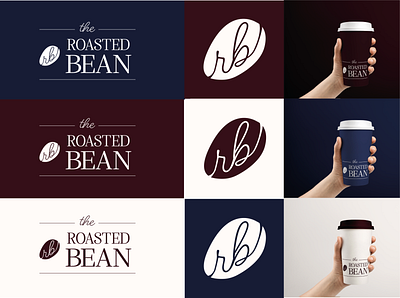the roasted bean - #dailylogochallenge branding dailylogochallenge design drawing first illustration illustrator logo logochallenge mockup