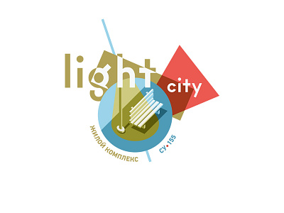 LightCity build city exterior icon light logo mark town