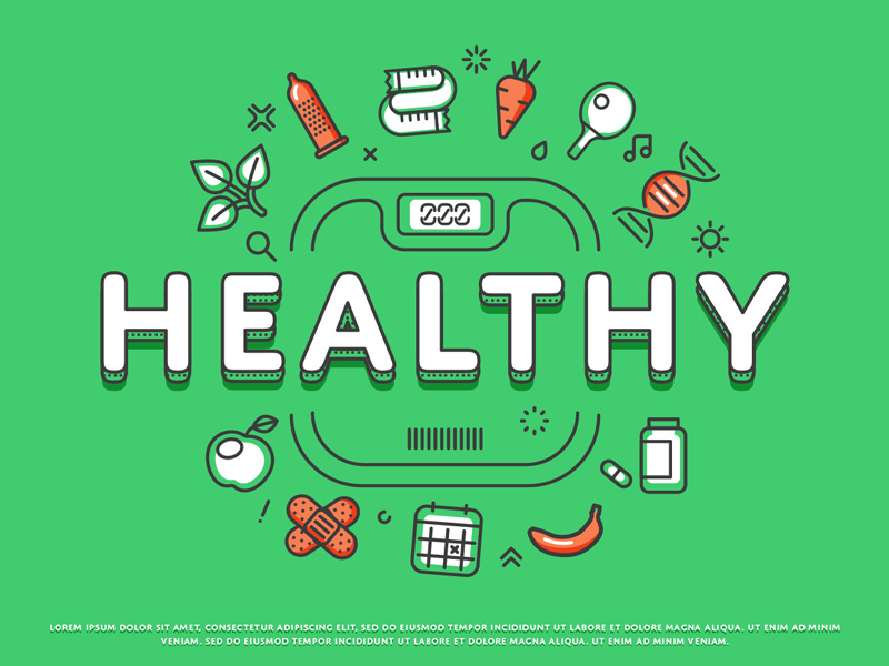 Healthy Icons By Graphicdealer On Dribbble