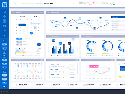 Dashboards abstract app banner brand branding creative design flat icon identity illustration line logo logotype sign ui ux vector web website