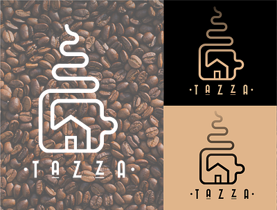 Coffee Shop logo #dailylogochallenge branding coffee shop coffee shop logo daily logo challenge design flat gradient logo icon illustration logo minimal tazza typography vector