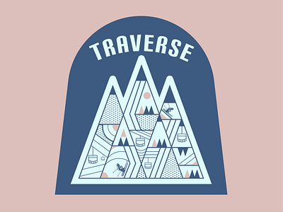 Traverse (ski mountain resort) #dailylogochallenge