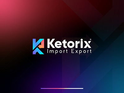 Ketorix Logo Design | Modern K Letter Design abstract logo design branding clean logo logo colorful logo creative custom logo design gradient graphic design icon identity designer lettermark logo design logomark minimalist logo modern colorful logo monogram presentation symbol typography wordmark