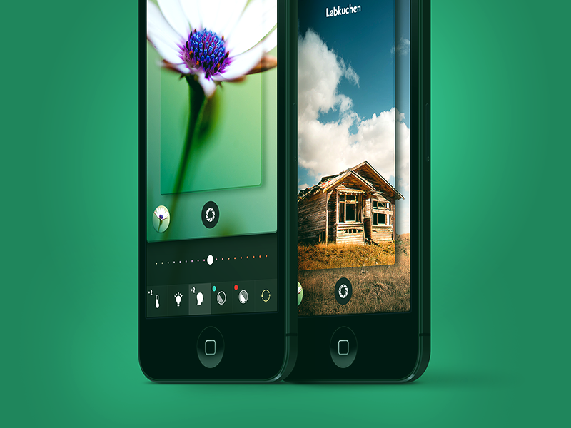 Full Lens Camera App by Claudio Guglieri on Dribbble
