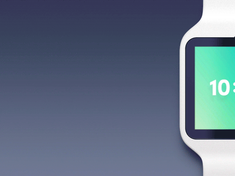 Colorscape - Android Watch Face hours time gradient colors free app android face watch colorscape