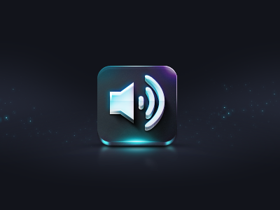 Random Icon app icon lights music particles volume