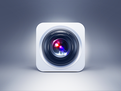 Yet yet another more round on this. app blue camera homescreen icon ios iphone lens olympus white