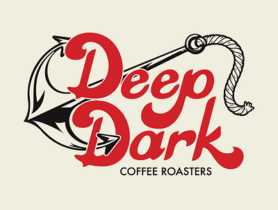 Deep Dark Coffee Co Main branding clean design flat graphic design illustration illustrator logo typography vector