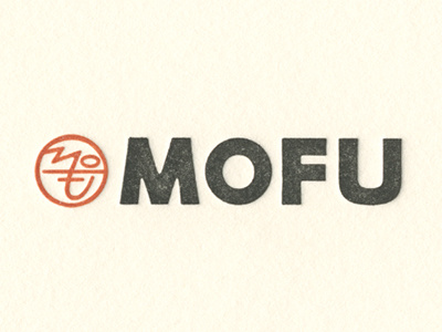 MOFU letterpress card scan artisan business card design letterpress makers mofu print st. louis
