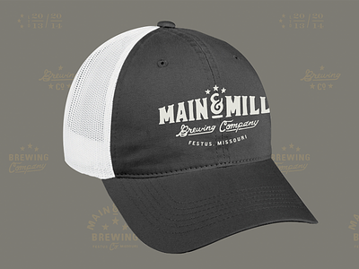 Main & Mill Brewing Co. // embroidered hat