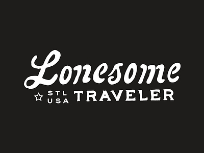 Lonesome Traveler // wordmark 02