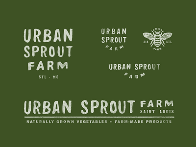 USF (moar) benton park brand identity branding farm farmers market freelance designer identity logo midwest missouri made st. louis urban sprout
