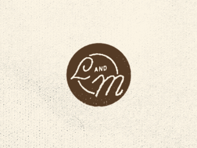 Lande and Maze cmyf design identity logo print screenprint typography