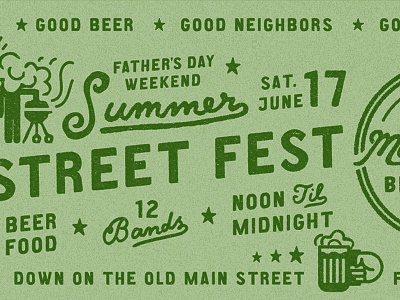 MMBC Summer Street Fest bbq fathers day festival main and mill main and mill brewing co. mmbc streetfest summer