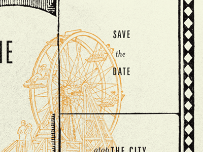 peek at a Save-the-Date option design print save the date wedding