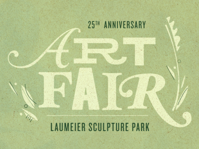 LSP Art Fair type illustration type