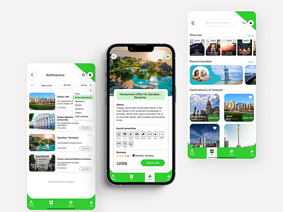 Haya Travel App android ios designs graphic design illustration ios designs landing page design logo design mobile uiux designs prototypes responsive travel app design ui mobile design uiux design visa app wireframes