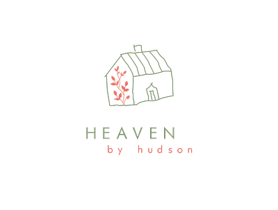 Heaven by Hudson branding design furniture logo