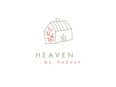 Heaven by Hudson branding design furniture logo