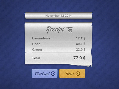 Psd Receipt buy cart download free purchase receipt shop