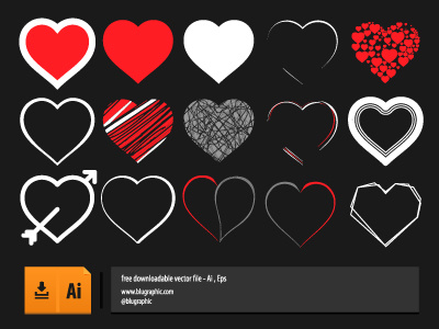 Vector Hearts Collections blugraphic download free heart icon love psd vector
