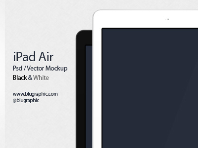 Ipad Air Mockup ( Psd )