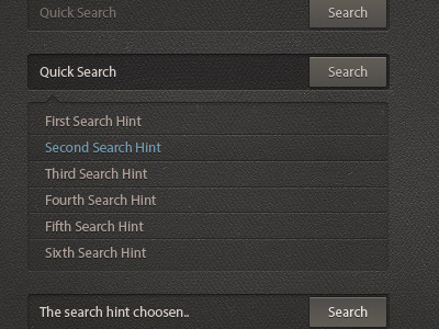 Auto Complete Quick Search (Free Psd Download) application auto complete download free kit psd search search hint template ui web design website