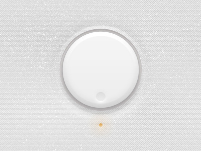 Clean White Psd Knob